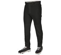 Champro Men's Triple Crown 2.0 Tapered Bottom Baseball Pants, Black, Large