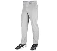 Champro Men's Triple Crown Open Bottom Baseball Pants Grey