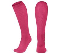 Champro Multi-Sport Socks, Single Pair, Adult Medium, Hot Pink, Model: AS2HPK-M