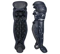 CHAMPRO Optimus Pro Triple Knee Protective Leg Guards for Baseball/Softball Catchers,Navy,16.5"