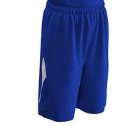 Champro Pivot Reversible Polyester Basketball Short, Adult 2X-Large, Royal, White