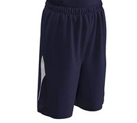 Champro Pivot Reversible Polyester Basketball Short, Adult Small, Navy, White
