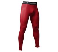 Champro Polyester/Spandex Compression Tights, Adult Scarlet