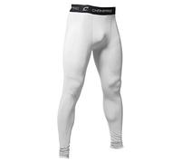 Champro Polyester/Spandex Compression Tights, Adult White