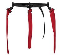 Champro Quick-Down Pop Football Flag Belt - Each, Scarlet (A108SC)
