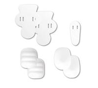 CHAMPRO Slots Pad Set, 7 Piece (Youth), white