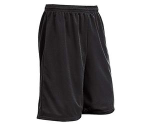 Champro Unisex's Polyester Tricot Short With Liner, Black, S
