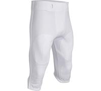 Champro Unisex's Touchback Football Practice Pants, White, Large