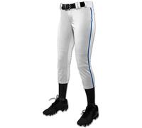 Champro Women's Tournament Low Rise Softball Pants with Side Piping