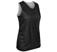 Champro Women's Zone Polyester Reversible Basketball Jersey, Black, White, Small