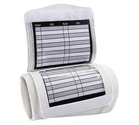 CHAMPRO Wristband Triple Playbook, Youth, White