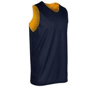 CHAMPRO Zone Reversible Basketball Jersey Navy, Gold