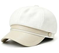 Chamqueen Newsboy Cap Beret Hat for Women Retro Painter Cap | Baker Boy Hat Style, 54cm-59cm Head Size, Commuting, Travel, Weekend Styling