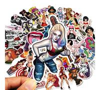 chamvis Sexy Pin-up Girls Stickers, 100pcs Multicolor Waterproof Vinyl Anime Stickers for Laptops, Skateboards, Cars, Motorcycles & More