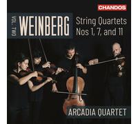 Arcadia Quartet - Mieczys?aw Weinberg: String Quartets Nos. 1, 7 & 11 (Vol. 2)