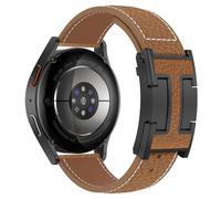 CHANCHY Leather Magnetic Watch Band Compatible with Samsung Galaxy Watch 7 6 5 4 FE 40mm 44mm/Galaxy Watch 6/4 Classic 47mm 43mm 46mm 42mm/5 pro 45mm Top Grain Leather Dressy Band for Women