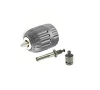 CHANCS 3/8-24UNF 0.8mm-10mm Keyless Drill Chuck Drill Adapter ConverterSDS Electric Hammer Round Shank 1/2 Inch Socket Square Adapter Drill Sets