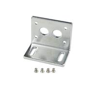 CHANCS 370WG DC Worm Geared Drive Motor Bracket Horizontal Fixing Frame for Motor Holder