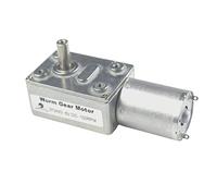 CHANCS 370WG Reducer Electric Motor High Torque 6V DC 100RPM Engine Mini Turbine Worm