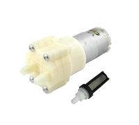 CHANCS 385 Diaphragm Self-Priming Pump DC 6V-12V Motor Shock Absorption Water Pumps with Filter for Daily Water Cycle of Fish Tank and Home Appliances