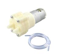 CHANCS 385 Diaphragm Self-Priming Pump DC 6V-12V Motor Shock Absorption Water Pumps with Silicone Tube for Daily Water Cycle of Fish Tank and Home Appliances
