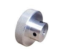 CHANCS Aluminum Alloy Mini Handwheel Hand Wheel 60mm OD 20mm Bore Handwheel Machine Handle for Lathe/Miller