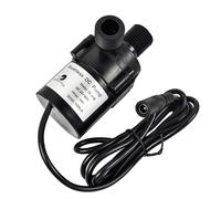 CHANCS Brushless DC Pump 24V 60W 1400L/H Submersible Water Pump 46ft Lift for Camping Tub Garden Pond Draining