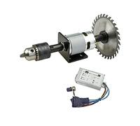 CHANCS Circular Saw Machine 775 DC Electric Motor DC 24V 12000RPM Dual Output Shaft DIY Saw Drill With PWM Speed Controller