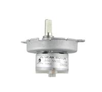 CHANCS DC 12V JS-50 1RPM D-Shaft CW/CCW Gear Synchro Motor Slow Speed Motor Electric Gear Box