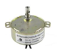 CHANCS Electric Gear Motor TYC-50 AC 220V 2.5-3RPM CW Synchronous Motor for Fan Microwave Oven