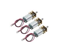 CHANCS Electric Micro N20 DC Gear Motor DC 5V 48RPM Small Motor 6V 58RPM with Wire for Robot Wheel Electronic Equipment3PCS