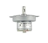 CHANCS Gear Electric Motor JS-50 DC 3V 2RPM Slow Speed Motor POM Plastic Gear Gearbox