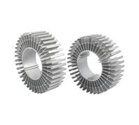 CHANCS Heatsink 110mm(4-21/64") OD 56mm(2-13/64") ID Radiator 20mmH 2PCS
