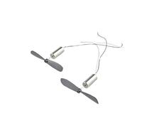 CHANCS Hollow Cup Motor Wired Micro Coreless Motor with Small Propeller for RC Aircraft Helicopter Toy 2PCS