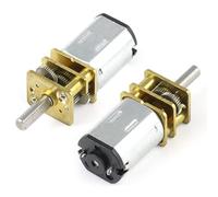 CHANCS N20 DC Gearbox Motor 6V 30RPM Small Volume Speed Reduction Small Motor For Electronic Equipment 2PCS