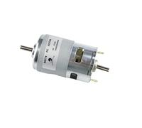 CHANCS Permanent Magnet DC 12V 775 Motor Double Shaft 12V/24V 5mm Shaft DC Motor DC Mini Gear Motor High Speed10000RPM/20000RPM Gear Motor Electronic Compone
