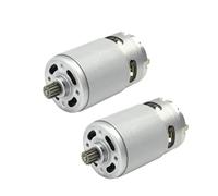 CHANCS RS550 DC 21V Replacement Motor 14 Teeth Gear Electric Saw Micro Motor for Mini Rechargeable Hand Saw 2PCS