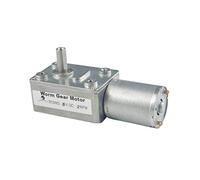 CHANCS Self-locking Reversible 370WG 6V DC 2RPM Worm Geared Drive Motor for DIY Parts