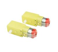 CHANCS Single DC Motor Gear Yellow Robot 3V 36RPM 6V 72RPM Motor Frame For Robot Remote Control Car 2PCS