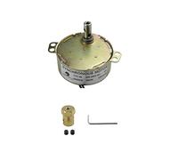 CHANCS Synchronous Motor TYC-50 220V 5-6RPM Turntable Motor With 7mm Flexible Coupling Connector Electric Motor Turntable Gear Box for Microwave Oven