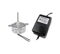 CHANCS TYC40 12V AC 5RPM Shaft 35mm Synchronous Motor With AC Power Supply - Input 220V Output AC 12V For Ornamental Fiber Optic Christmas Tree