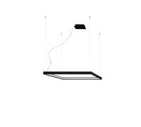 Chandelier aluminum Nelya modern Design LED