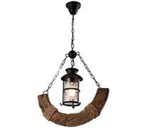 Chandelier，American Country Creative Pendant Light, Mediterranean Bar Cafe Antique Western Restaurant Cafe Illumination Decorative Ceiling Hanging Lamp for Kitchen Change for The Better