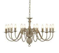 Chandelier Ceiling Hanging Lamp 12 x E14 Bulbs Multi Colours vidaXL