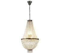 Chandelier Ceiling Light for Dining RoomChandelier, LED Chandelier Lamp, Crystal Chandelier Ceiling Light 8-Lights Empire Style Crystal Pendant Light Flush Mount Ceiling Light Fixture Chandelier C