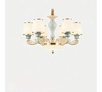 Chandelier Ceiling Light Led Light Source Hand-Made Engraving Dozens of Manual Process Production Suitable for Complex Building Villa Living Room Bedroom Dining Room Foyer Office/a/90 * 48Cm