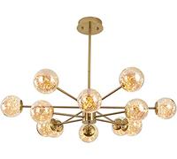 Chandelier Ceiling Light Modern Chandeliersd 8-Lights Light Led 6W Ceiling Light Fixture for Dining Room Kitchen Living Room Bedroom Farmhouse-Gold 8 Light Home Decor Lampd-12 Light/D/12 Light