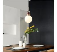 chandelier Ceiling Pendant Light, Chandeliers LED Simple Single Head 20cm Chandelier Nordic Personality Restaurant Shop Mall Corridor Bar Front Desk Cafe Art Lighting E27 Lamp Pendant Lights