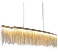 Chandelier Chandelier Ceiling Light Elegant Contemporary During Light,Adjustable Classic Indoor Ceiling Lighting Fixture for Living Room Dining Room,Golden Metal Chandelier Led-Silver Long 12