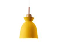 Chandelier Chandelier, Creative Personality Metal Pendant Light, Nordic Style Single Head Ceiling Hanging Lamp, Restaurant Cafe Decorat Lighting Fixture(Yellow,Type A)